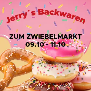 „Jerry’s Backwaren – groß, heiß & unwiderstehlich lecker!“